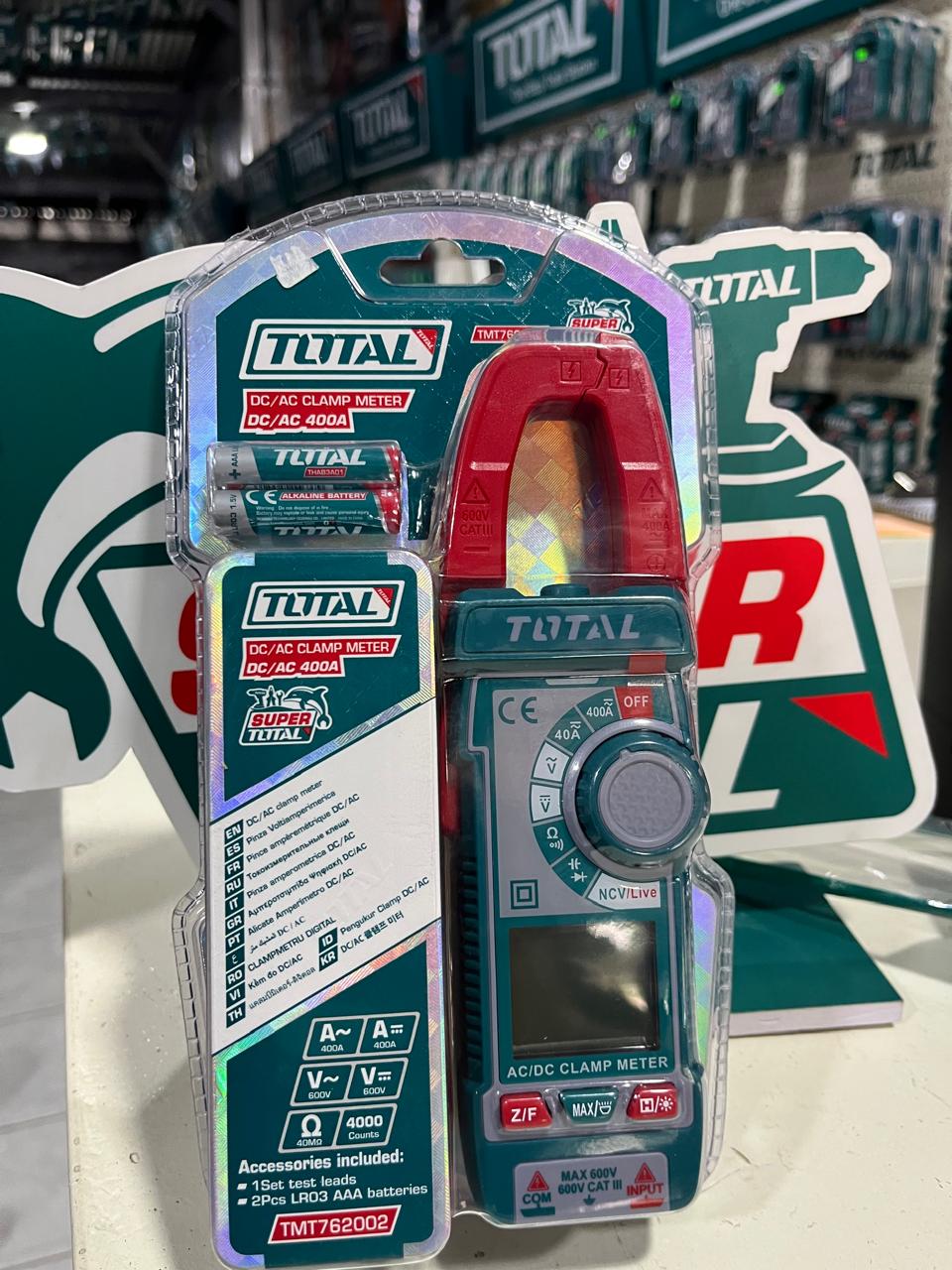 AMPERIMETRO 400A TMT762002